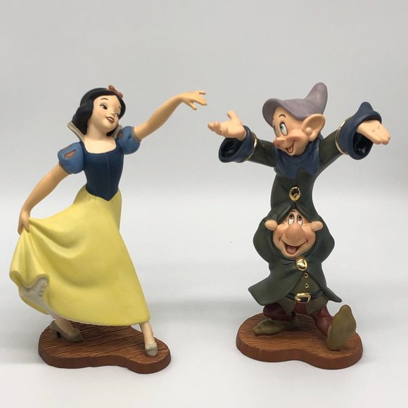 Disney Snow White Dopey and Sneezy Dancing Partners - Picture 7 of 8